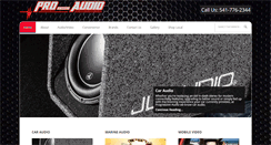 Desktop Screenshot of proaudiovideo.com